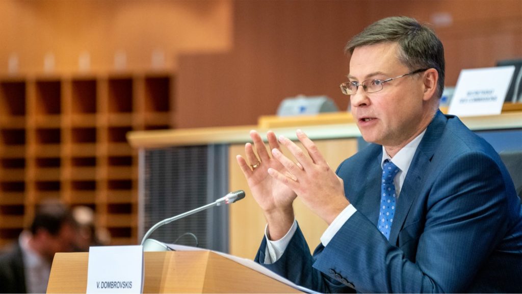 Dombrovskis Photo European Parliament
