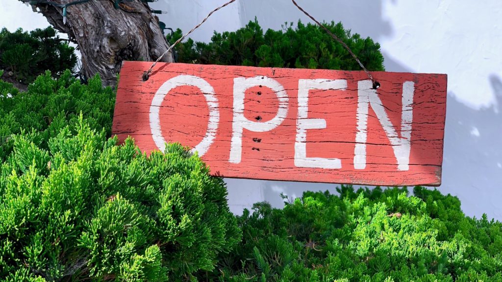 Open – like financial markets.