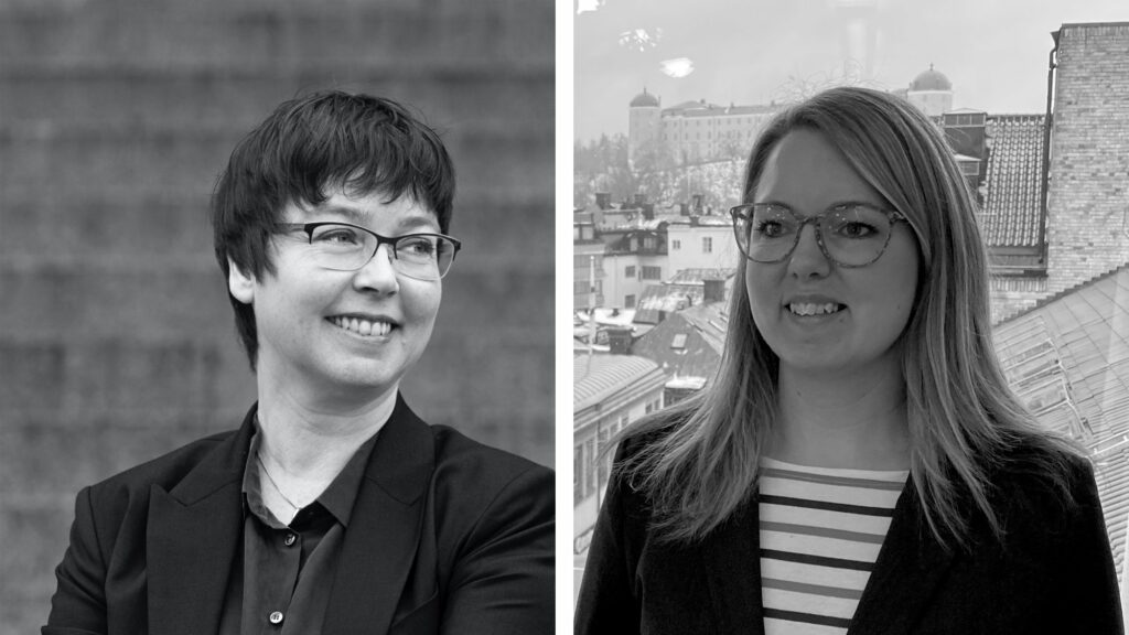 Helena Hillström and Emma Westlin Forsberg