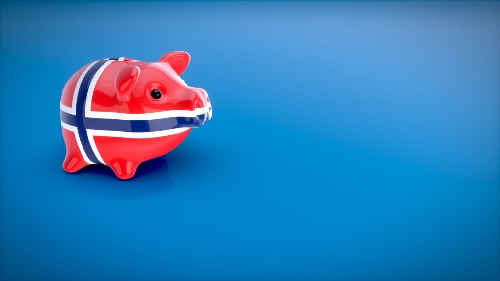 Norway Piggy bank as in CBDC.
